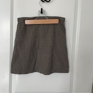 American Eagle houndstooth miniskirt!